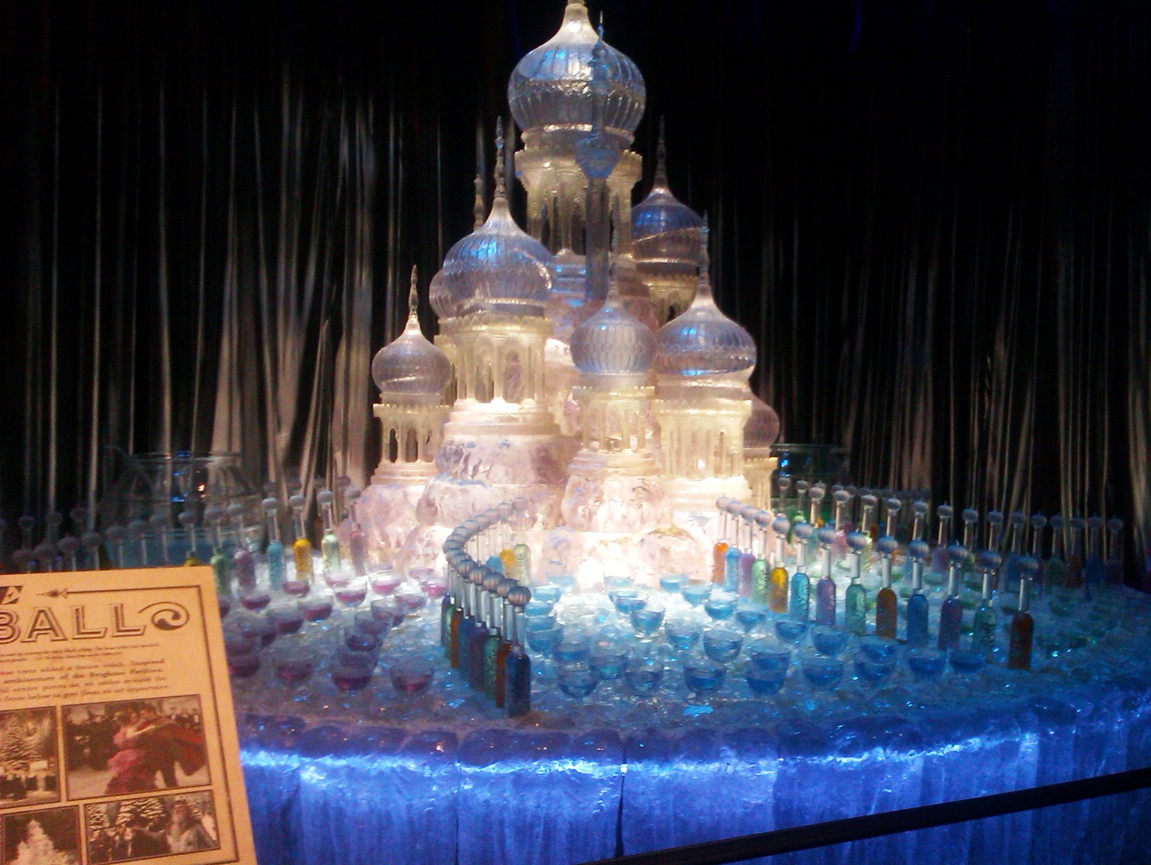 Drinks bar from the Yule Ball