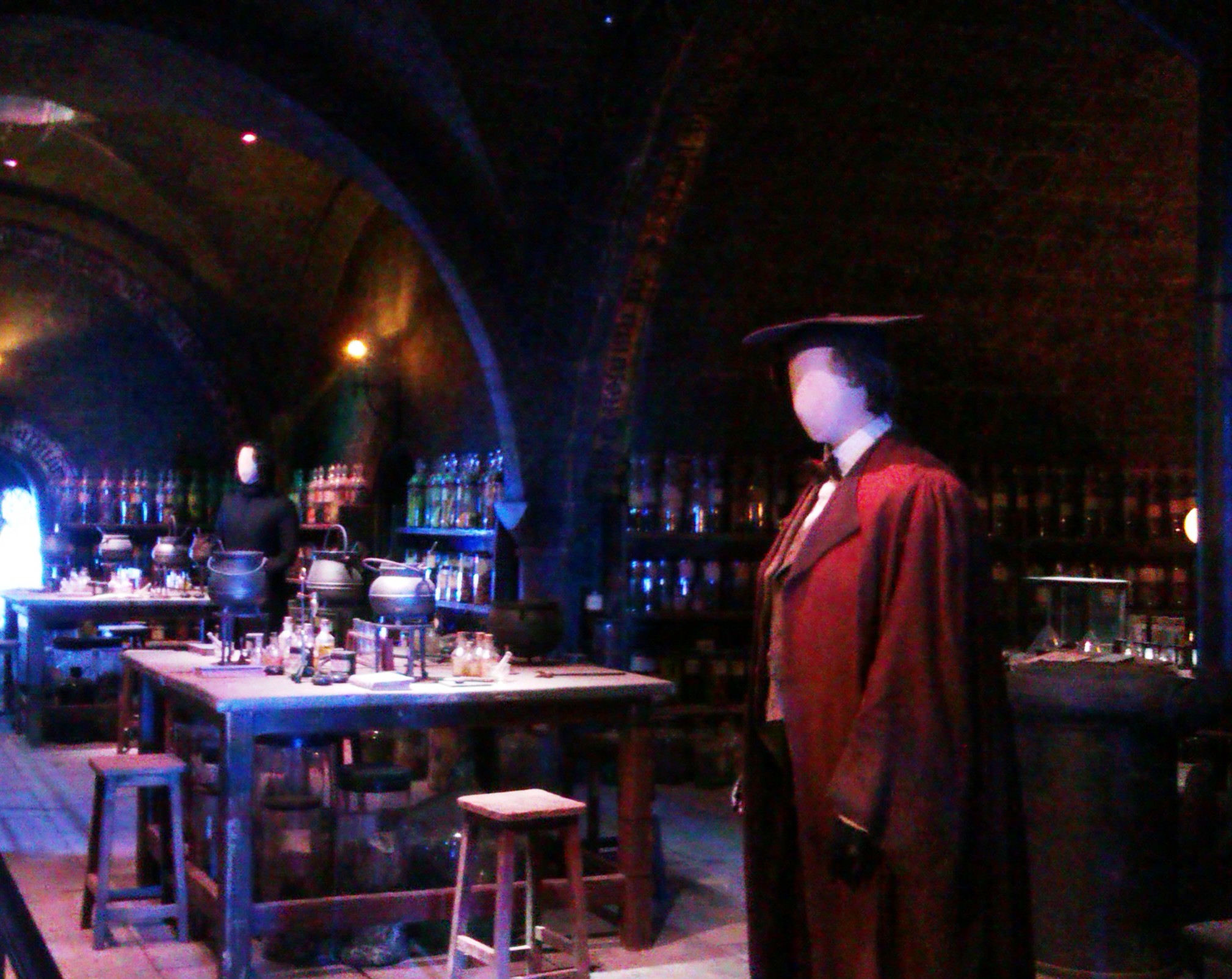 Potions with Severus Snape and Horace Slughorn costumes   