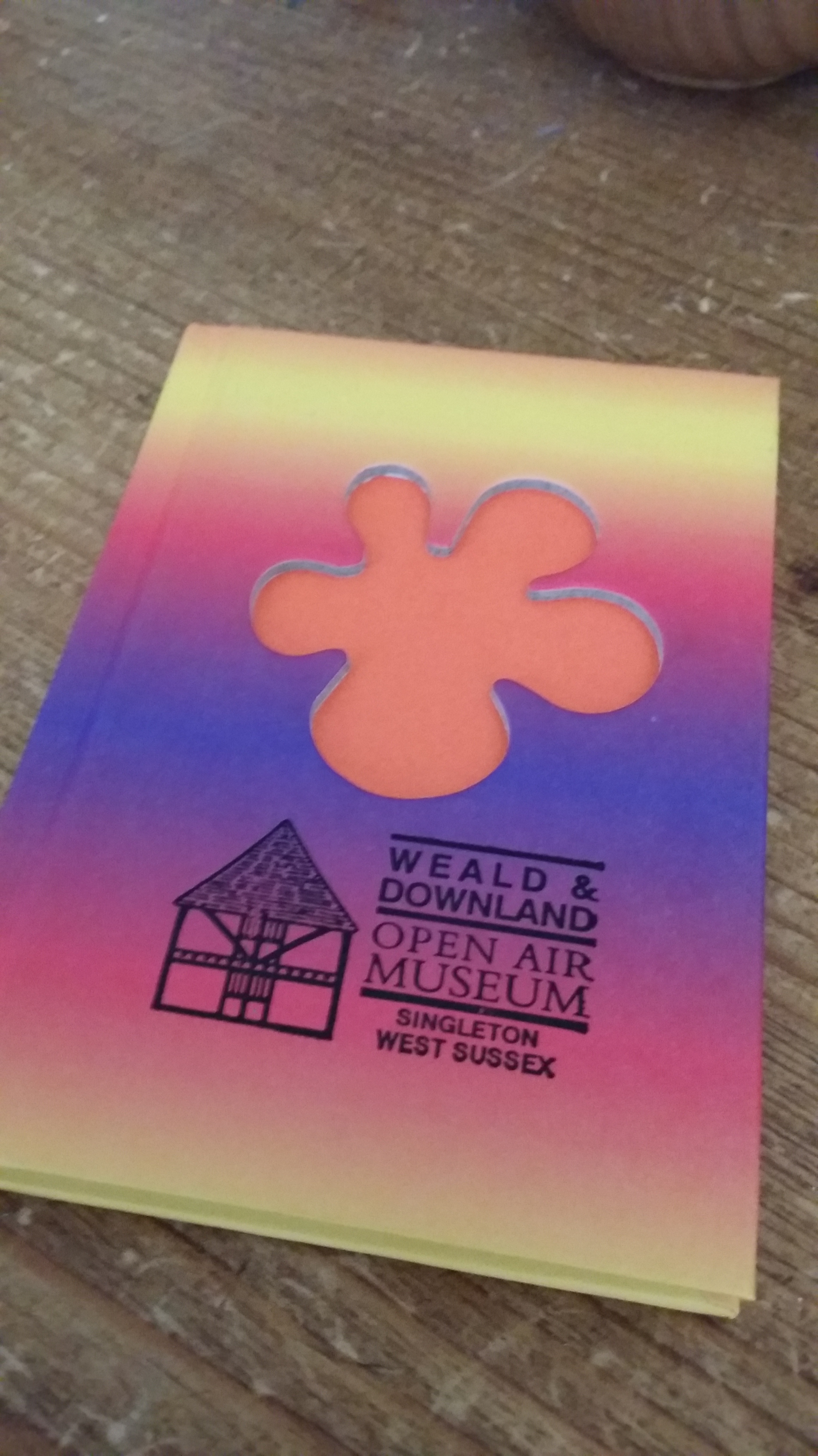 Weald and Download Museum notebook