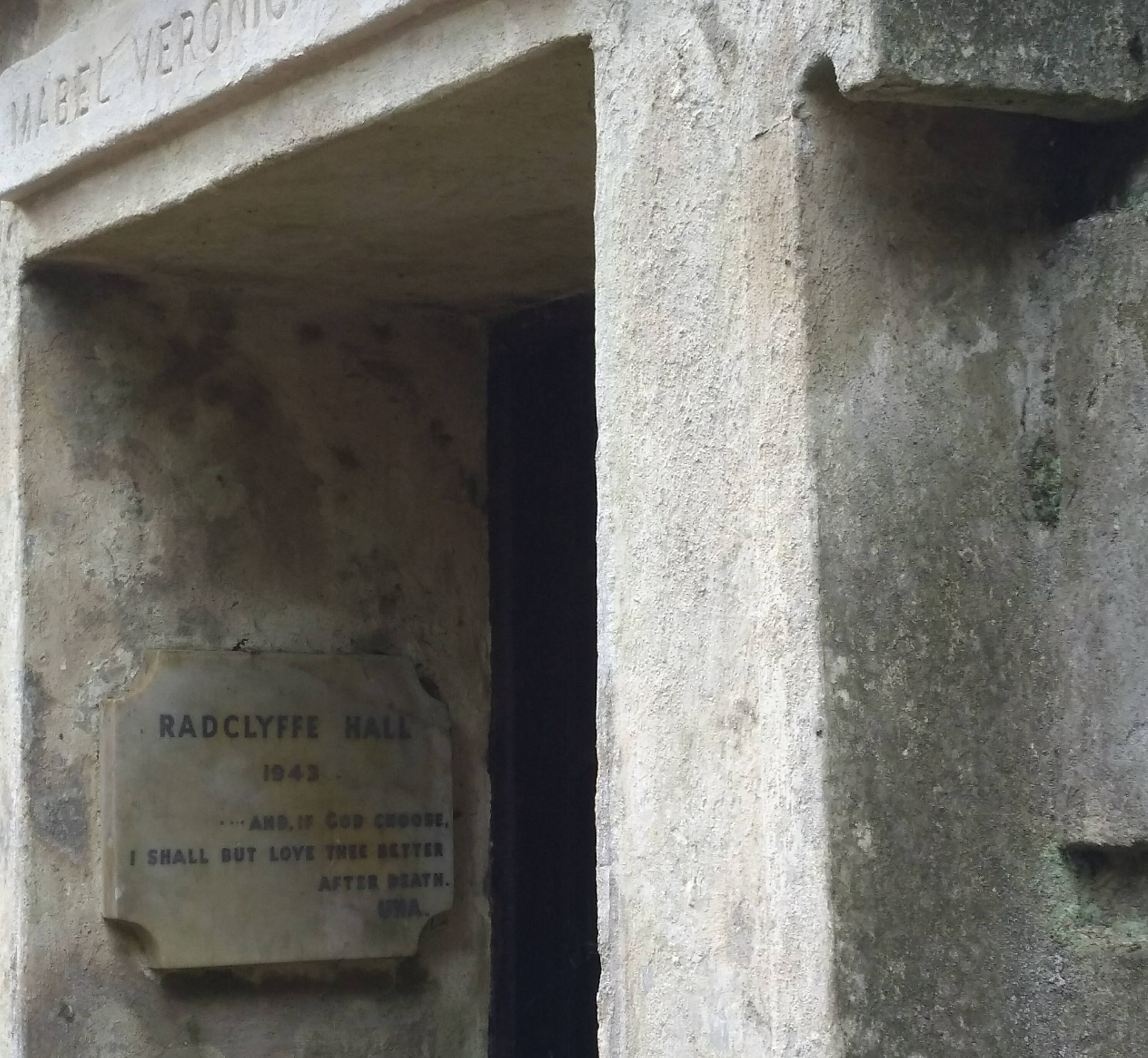 Radclyffe Hall's Tomb, Highgate