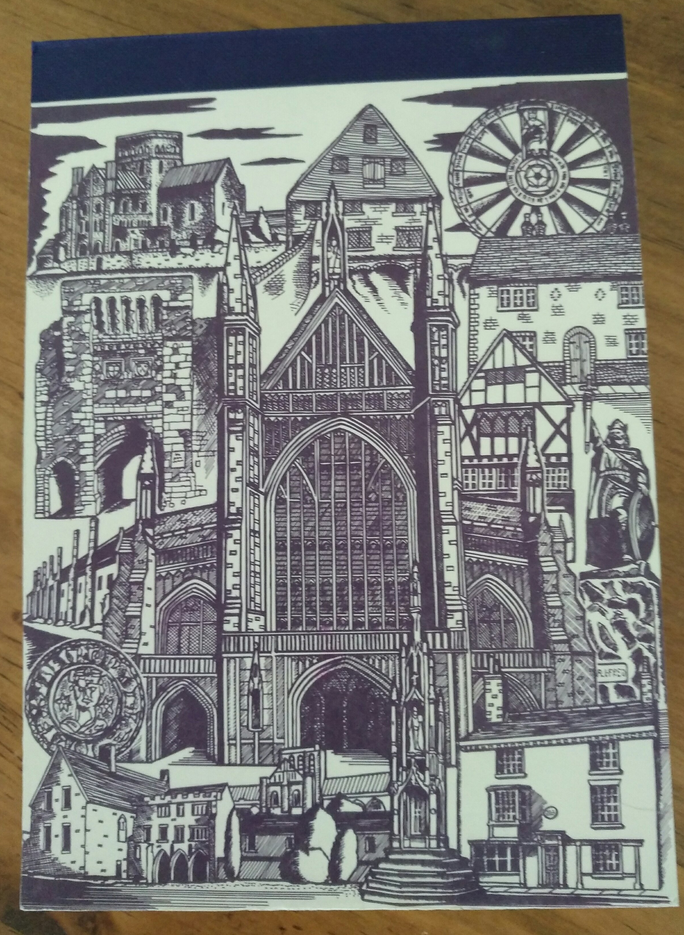 Winchester Cathedral notebook