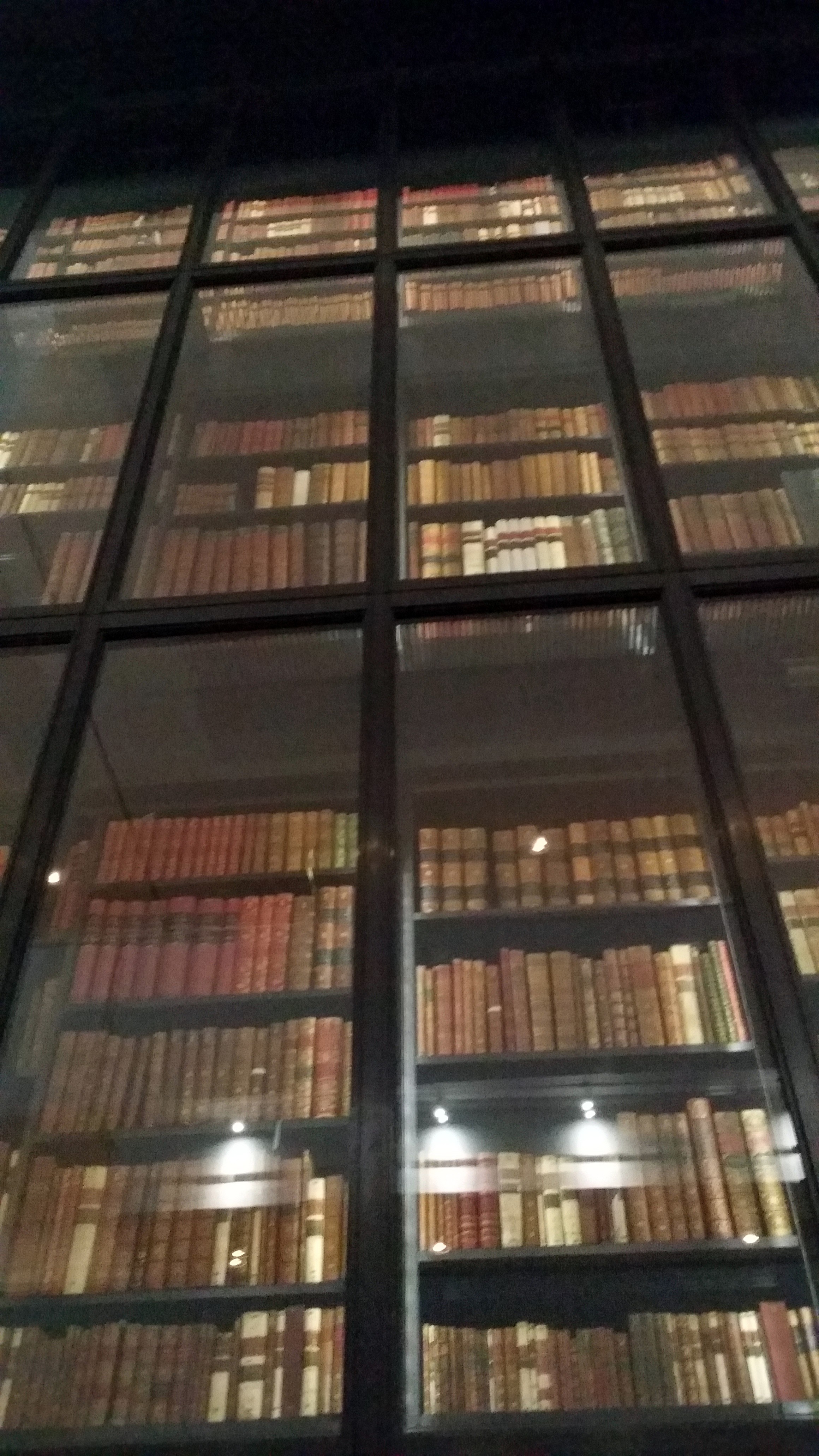 View up King George's library